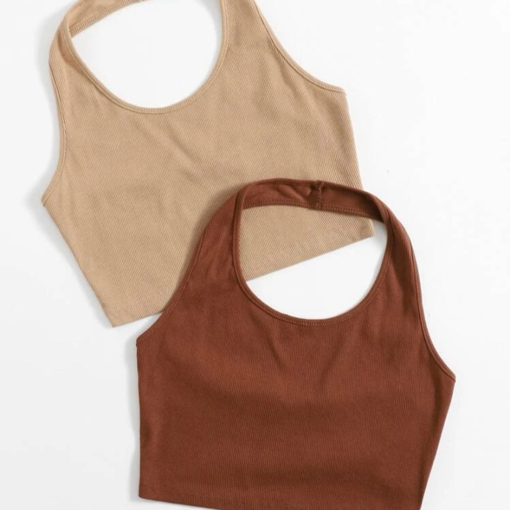 2 pc Halter tops